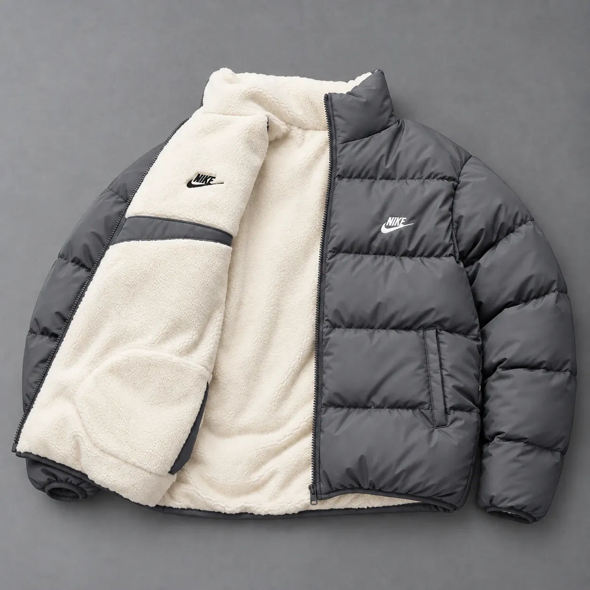 NK Doudoune Réversible en Sherpa