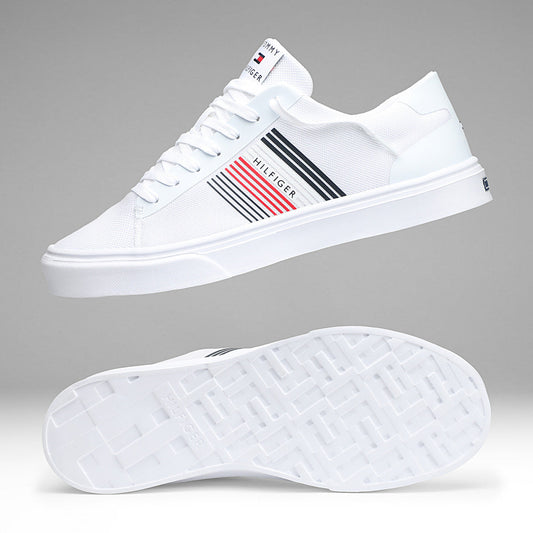 TH™ Baskets Lightweight Stripes Knit 2836 Blanc