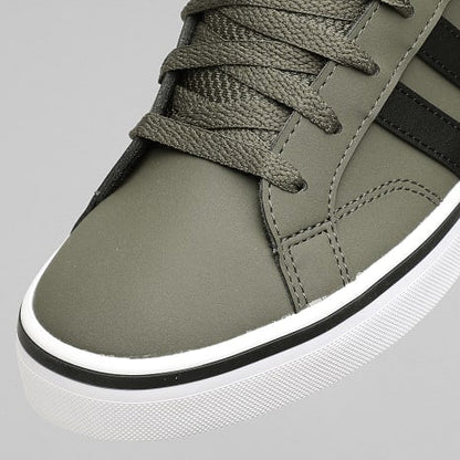 Adidas Sportswear Lifestyle 3 Stripes Sneakers Khaki Black